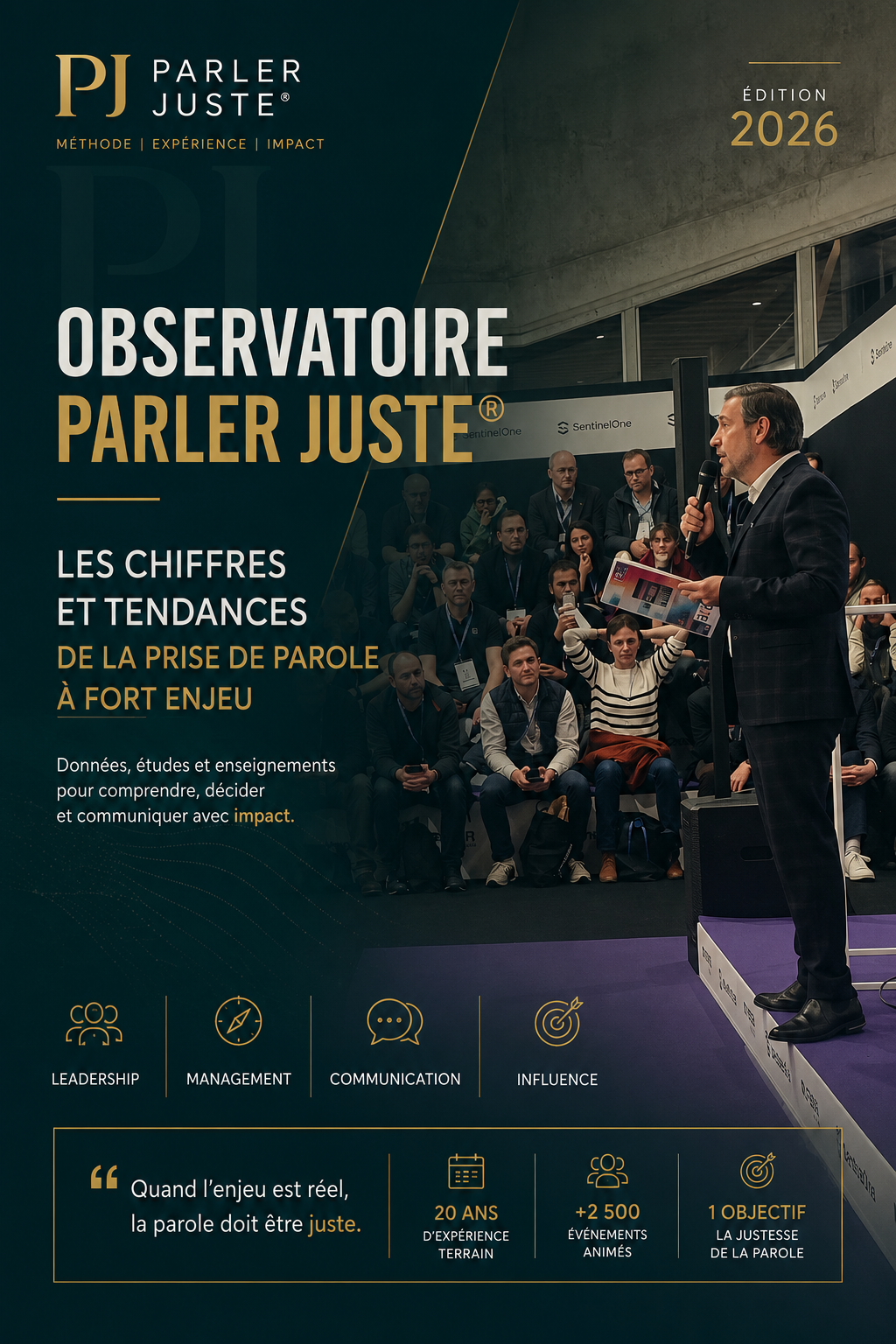 Observatoire Parler Juste 2026, les chiffres et tendances de la prise de parole à fort enjeu